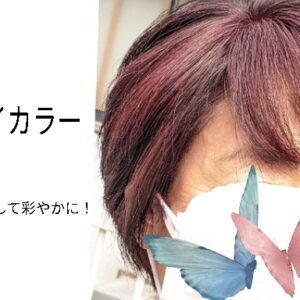 ヘアカラー 白髪染めお洒落カラー