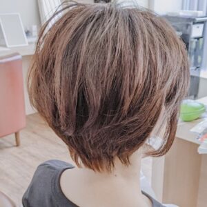 明るめカラーショート
