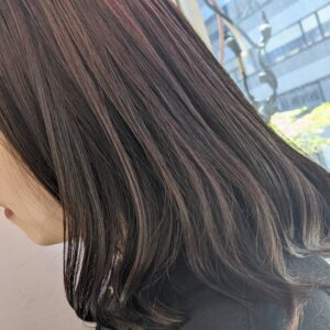 ブリーチでないハイライト
