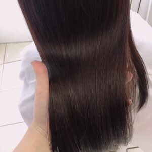 カラートリートメント後